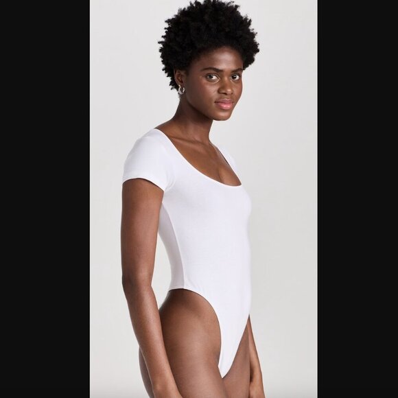RE/DONE x Pamela Anderson Square Neck Thong Bodysuit M NWT - Picture 3 of 9